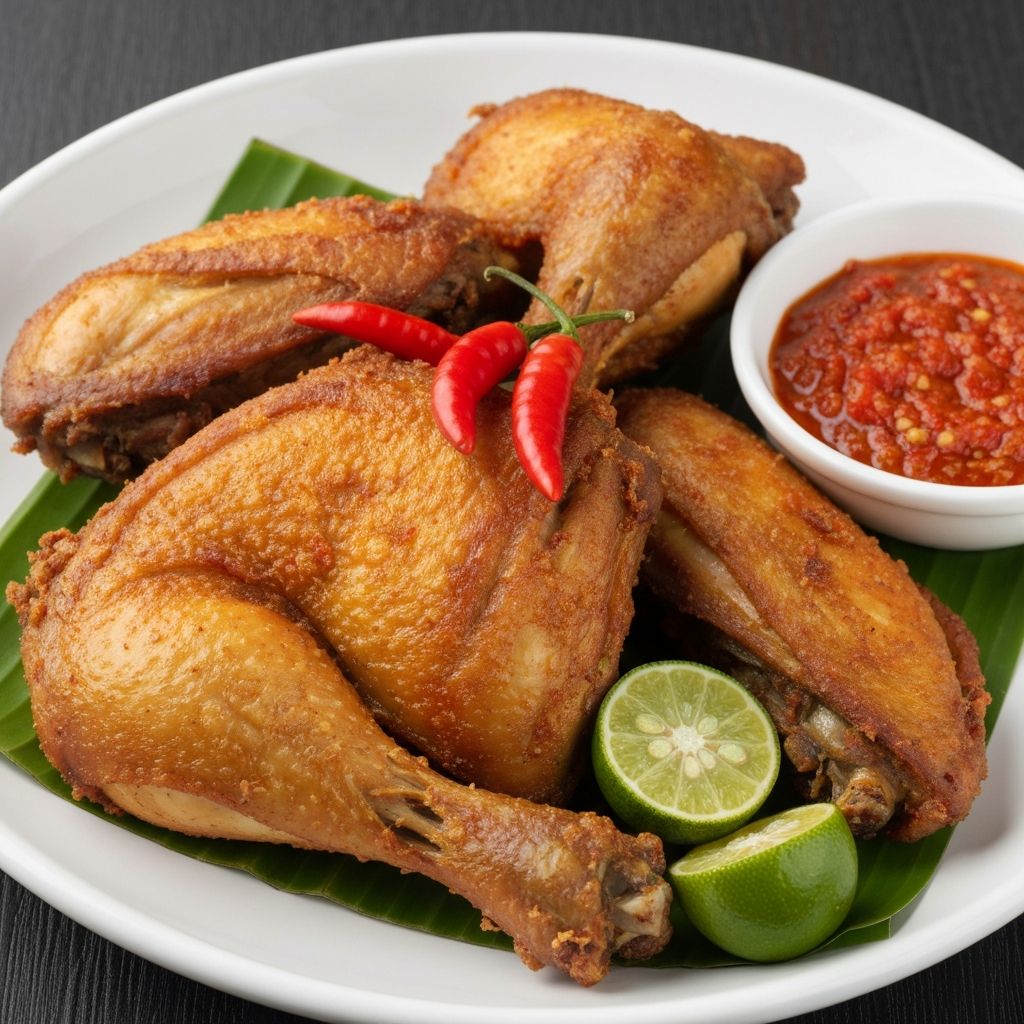 Ayam Geprek Pedas Istimewa
